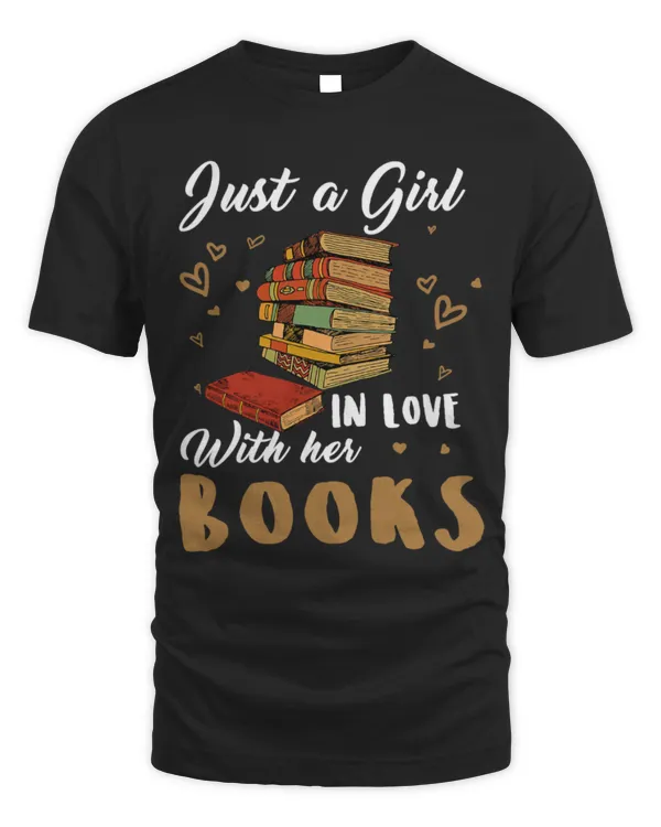 Hobbies Books just a girl love with her books reading library