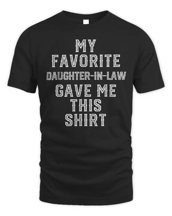 Christmas Gift For Father Mother in Law Funny Birthday Gifts T-Shirt