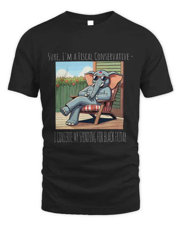 Elephant Pet Fiscal Conservative Fun Sarcastic Republican Elephant