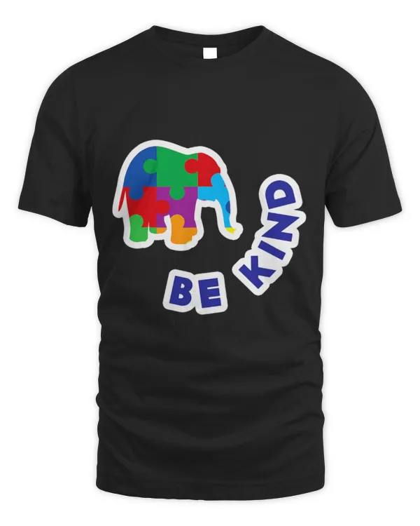 Elephant Mammal Autistic Orange Day Autism Awareness Spectrum Elephant Be Kind