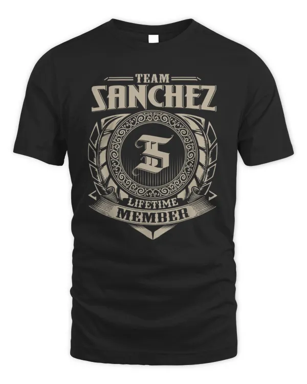 Team Sanchez Lifetime Member
