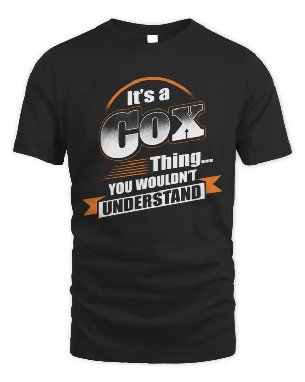 It's a Cox thing you wouldn't understand
