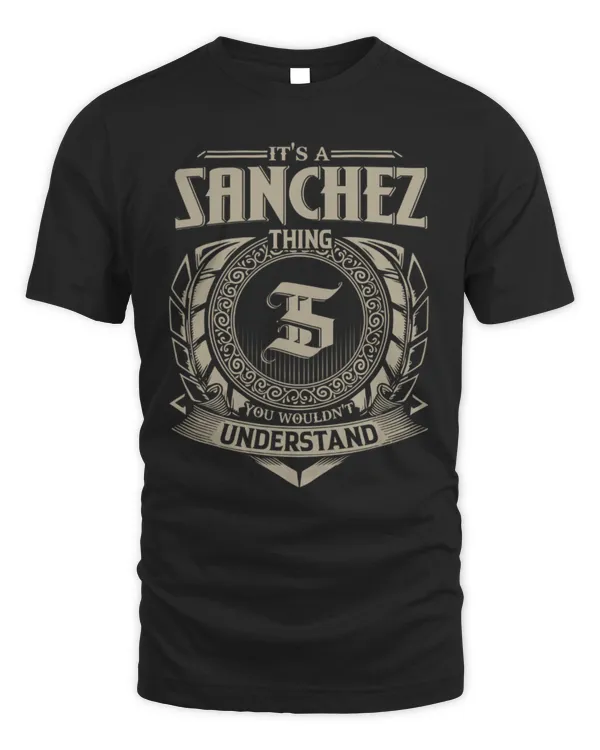It's a Sanchez thing you wouldn't understand