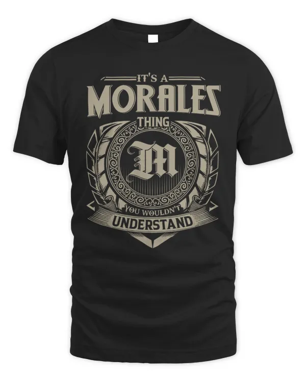 It's a Morales thing you wouldn't understand