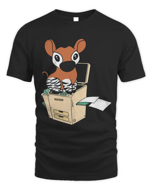 Cute Giraffe Funny Wild Animal Lover Forest Zebra Giraffe Okapi Animal