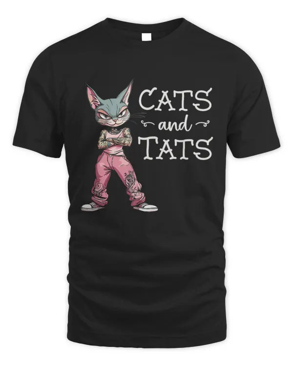 Cats and Tats Tattoo for Women Tank Top