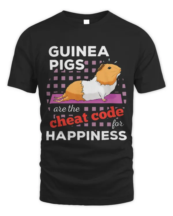 Cute Guinea Pig yoga Cheat codes for happiness