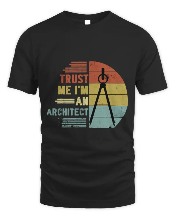 Cute Architect Trust Me Im An Architect Compass Retro 2Architect