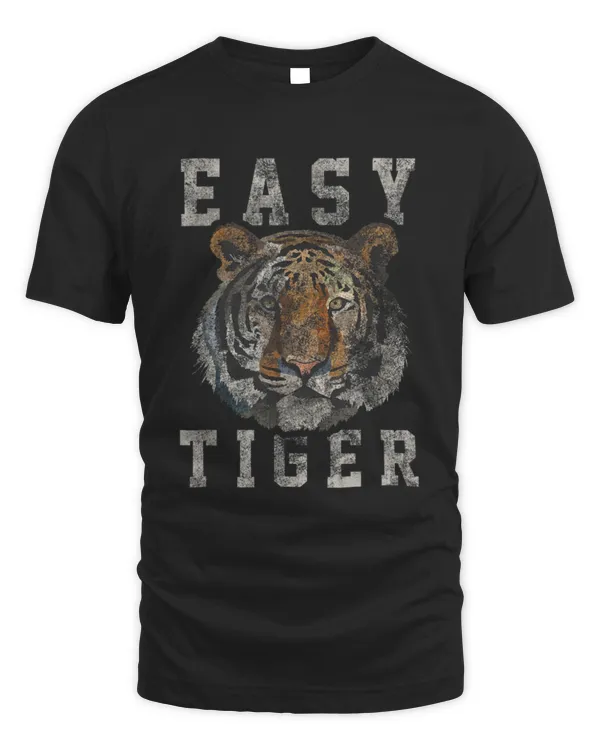 Easy Tiger distressed casualchic graphic for women TShirt