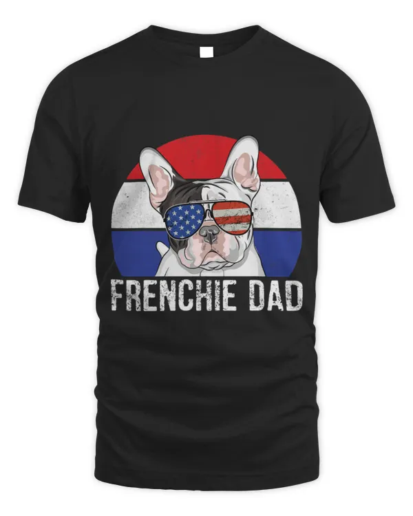 Cute Frenchie Patriotic French Bulldog Frenchie American Flag 4th of July