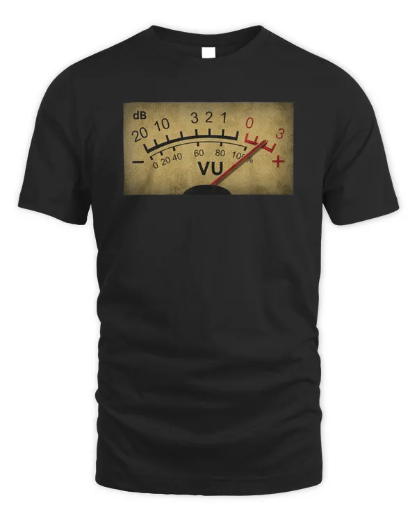 VU Meter Retro Grunge dB DJ Vintage Design VU Meter Retro Grunge dB DJ Vintage Design