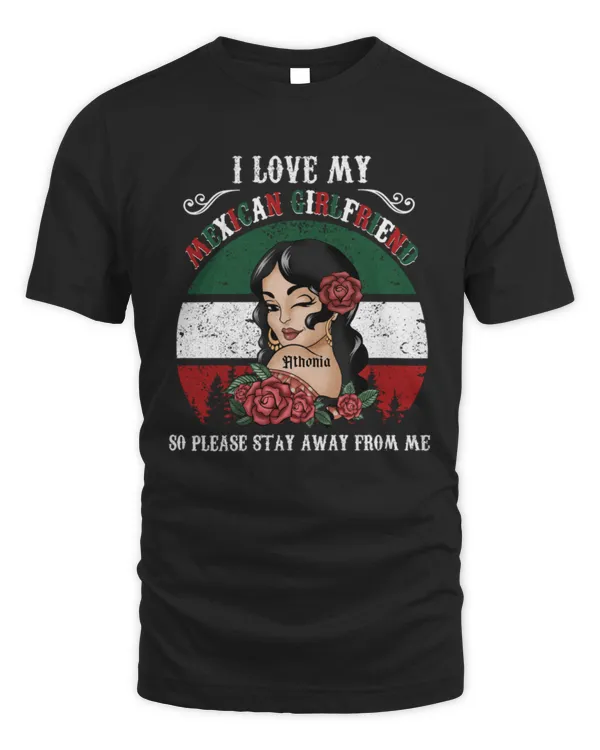 I Love My Latina Girlfriend - Personalized Shirt, Gift For Girlfriend, Gift Idea For Girlfriend