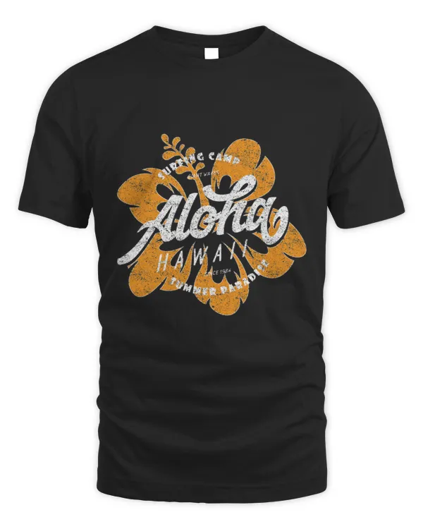 Aloha Hawaii Vintage Hawaiian Summer vacation Gift1348 T-Shirt