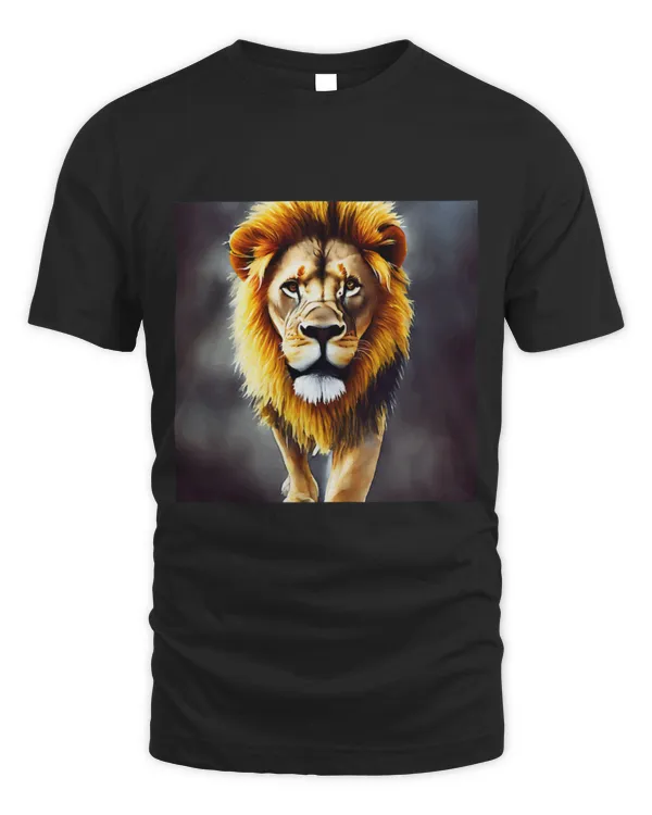 Lion Pet African Lion Wild Wildlife Safari Artistic Watercolour 67
