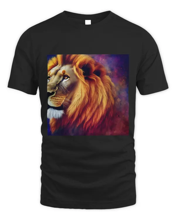 Lion Pet African Lion Wild Wildlife Safari Artistic Watercolour 66