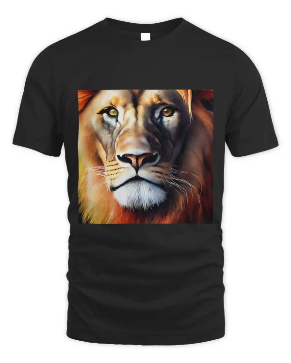 Lion Pet African Lion Wild Wildlife Safari Artistic Watercolour 63