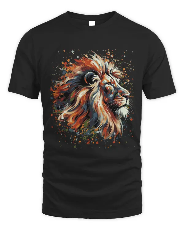 Lion Pet Animal King Nature Graphic Tees Women Men Kids Trendy