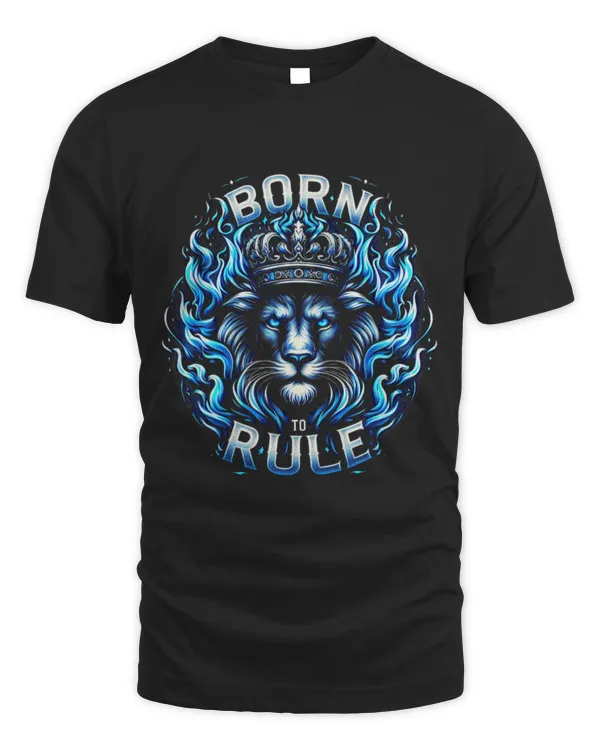 Lion Pet Fiery Regal Lion Born To Rule Majestic Crown