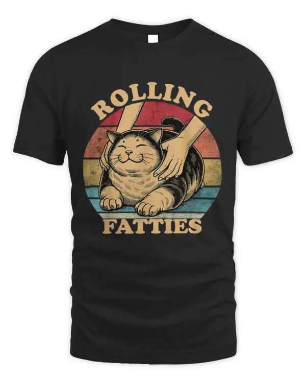 Cat Rolling Fatties Funny Cute Fatty Cat Owner