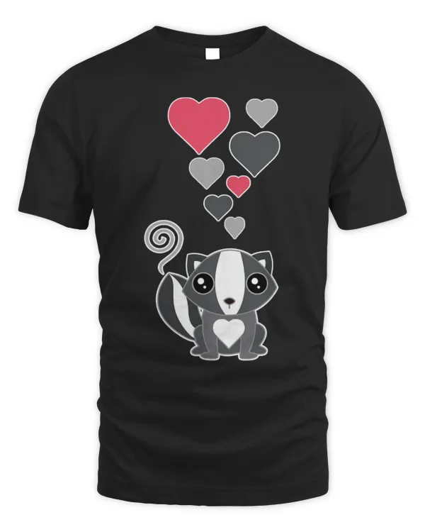 Cute Skunk Hearts 2Skunk Lover I Love Skunks Cute Skunk Hearts 2Skunk Lover I Love Skunks