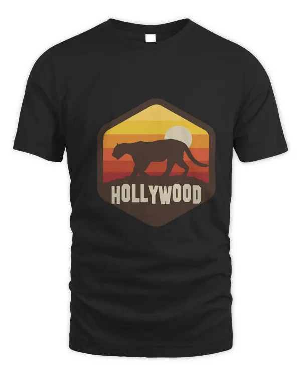 Lion Pet Hollywood Mountain Lion Sunset Cool Fashion California