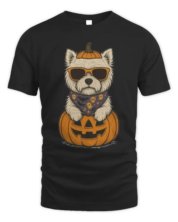 Westie pumkin - Unisex Standard T-Shirt Unisex Standard T-Shirt