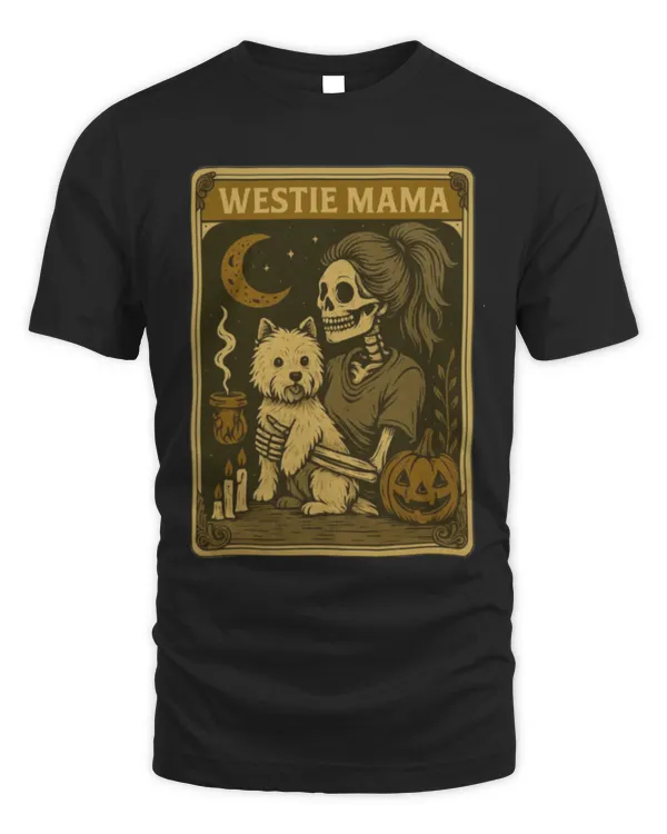 Westie mama halloween - Unisex Standard T-Shirt Unisex Standard T-Shirt