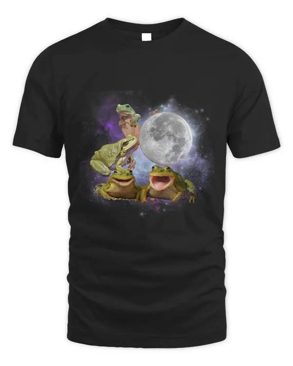 Frog Pet 3 wolf Moon Screaming Frog Cottage Core