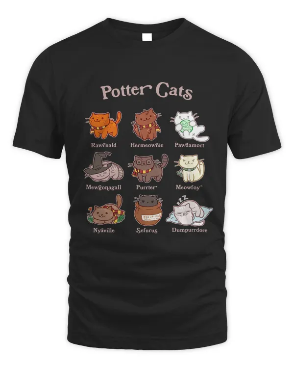 Potter Cats - Shirt
