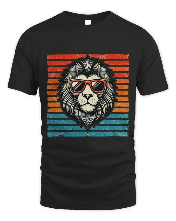 Lion Pet in Sunglasses Men Women Kids Novelty Funny Lion 3