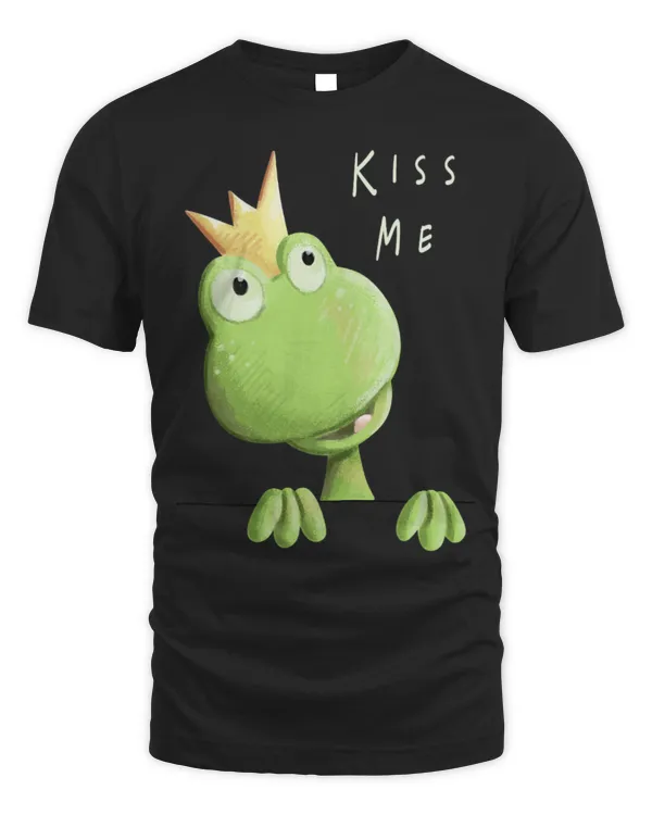 Frog Pet Kiss Me Frog with Crown Frog Prince Fan