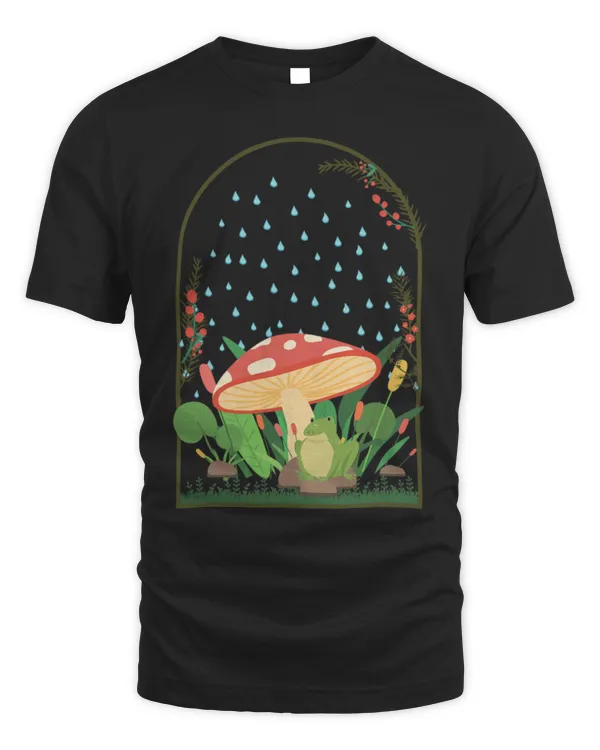 Frog Pet mushrooms frog naturecore forestcore