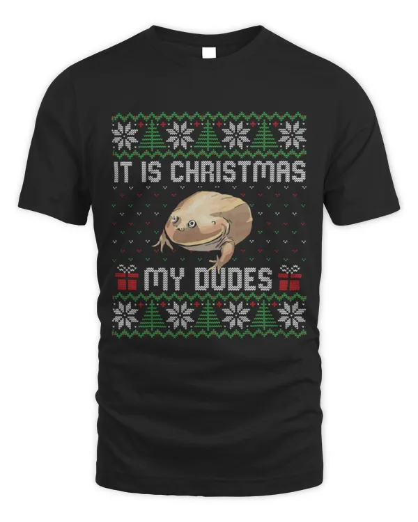 Frog Pet Meme It Is Christmas My Dudes 2