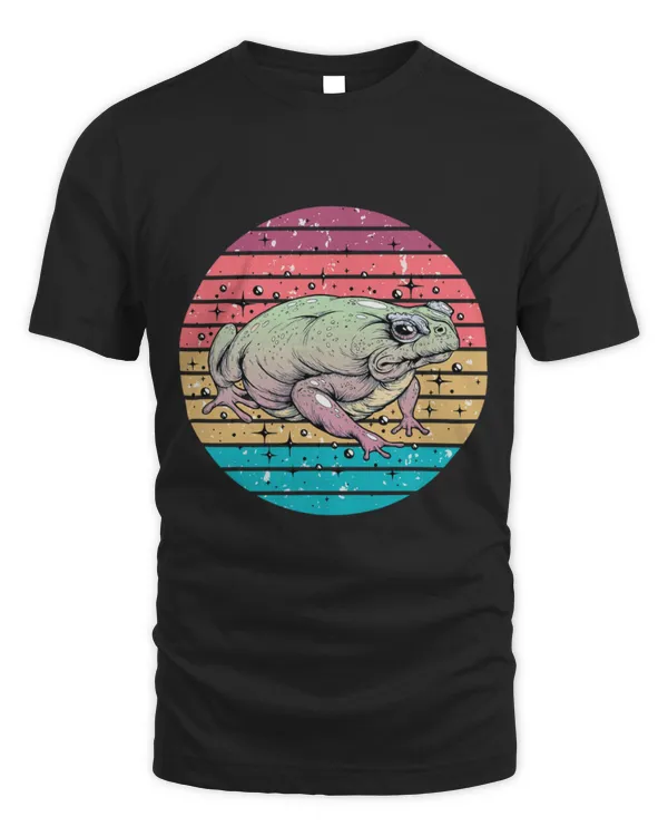 Frog Pet Retro Frog Funny Cute Frogs Animal Lover Graphic