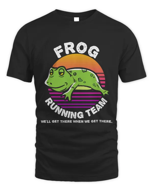 Frog Pet Running Team Kids Men Women