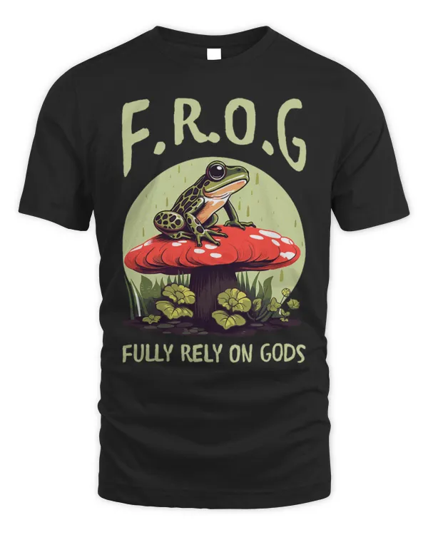 Frog Pet Wisdom Spiritual Leap Amphibian Fully Rely On God