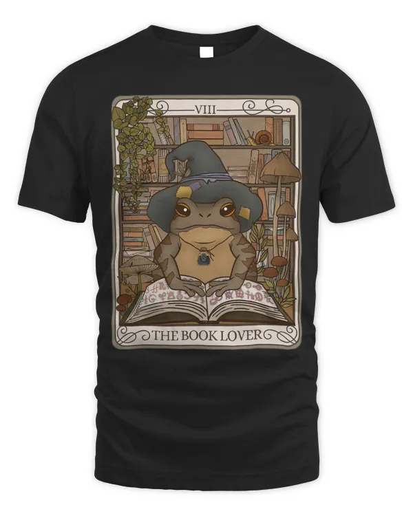 Frog Pet Wizard Hat Moon Dark Academia Aesthetic Cottagecore