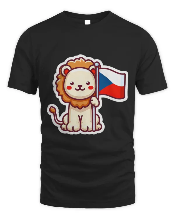 Lion Pet Czechian Banner Fan Czechia Flag