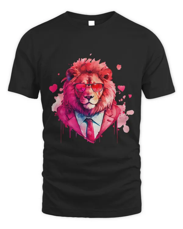 Lion Pet Cute Valentines Day Lions Gifts Lion lovers Valentine Lion