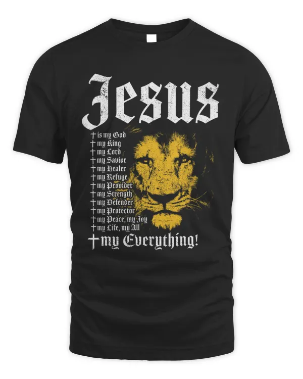 Lion Pet Jesus Is My God King Lord Savior Protector Lion Christian 2