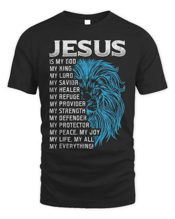 Lion Pet Jesus Is My God King My Lord My Savior Lion Christian 8