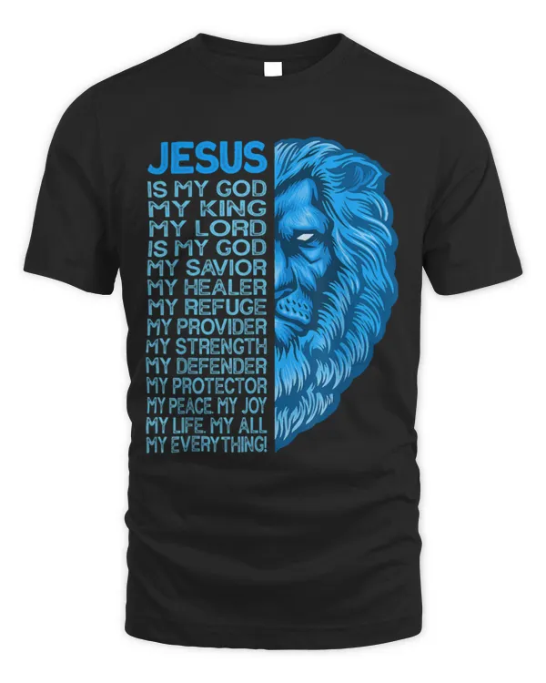 Lion Pet Jesus Is My God Lion Christian bible