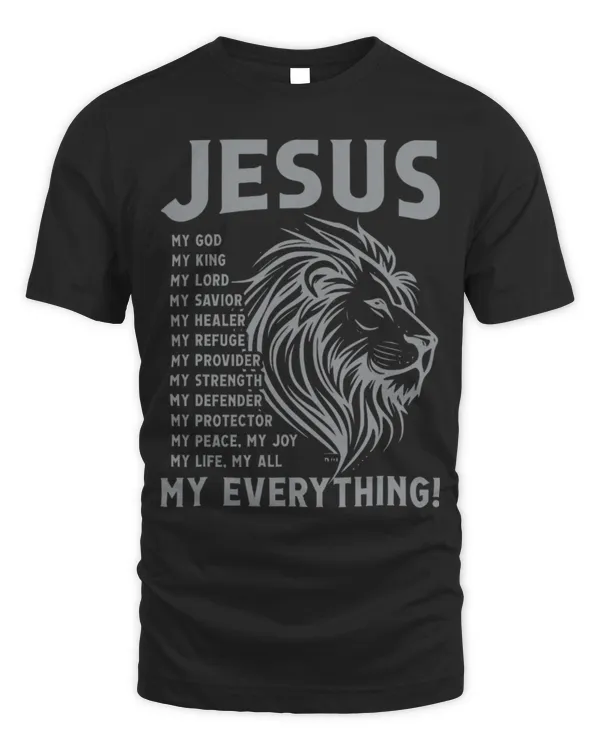 Lion Pet Jesus Is My God King Lord Savior Protector Lion Christian 8