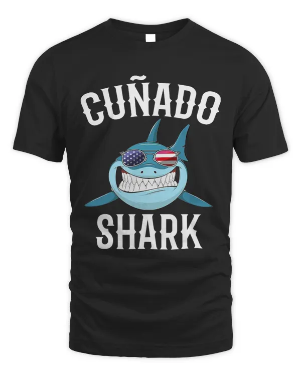 Shark Pet 4th Of July Cunado Shark Spanish Brother In Law Patriotic