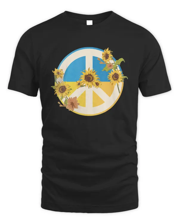 Sunflower Ukrainian Flag I Stand With Ukraine T Shirt Sweatshirt Hoodie Mug Poster v2