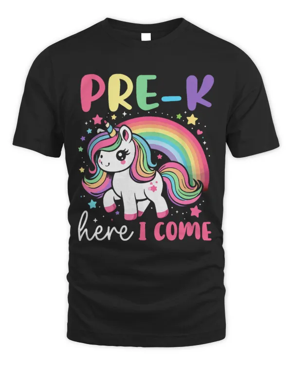 Unicorn Pet PreK Here I Come Unicorn Girls Toddlers Kids Back To School