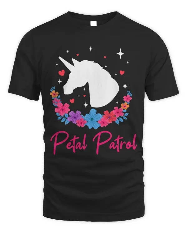 Unicorn Pet Petal Patrol Flower Girl Wedding Party Floral