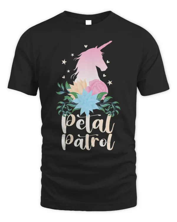 Unicorn Pet Petal Patrol Flower Girl Wedding Party Floral Bridal