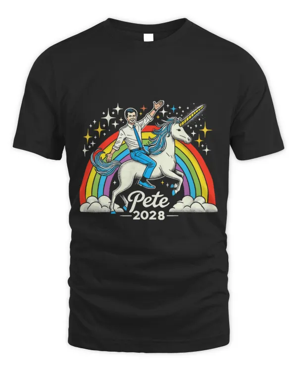Unicorn Pet Pete Buttigieg For President 2028 Cool Unicorn Pete 0040