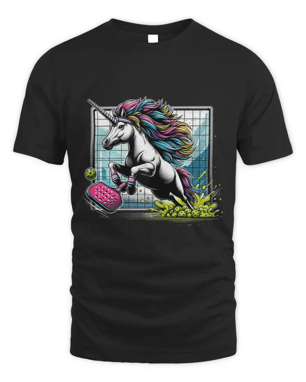 Unicorn Pet Pickleball Enthusiast Unicorn Lover Paddle Sport